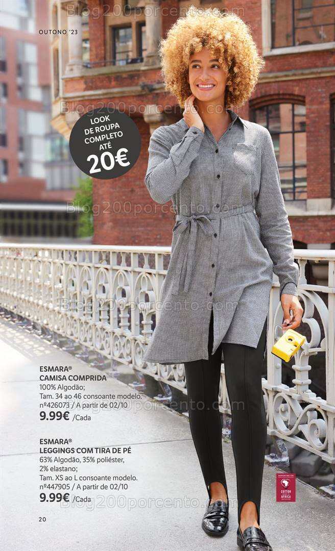 Antevisão Folheto LIDL Moda Outono - Inverno Promoções a partir de 14 setembro