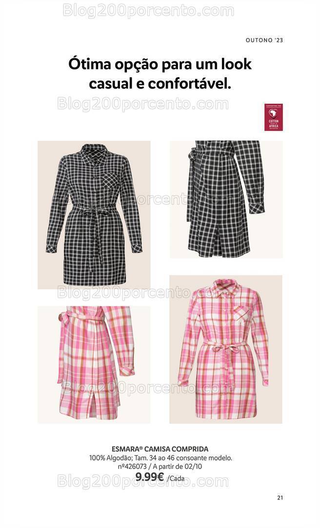 Antevisão Folheto LIDL Moda Outono - Inverno Promoções a partir de 14 setembro