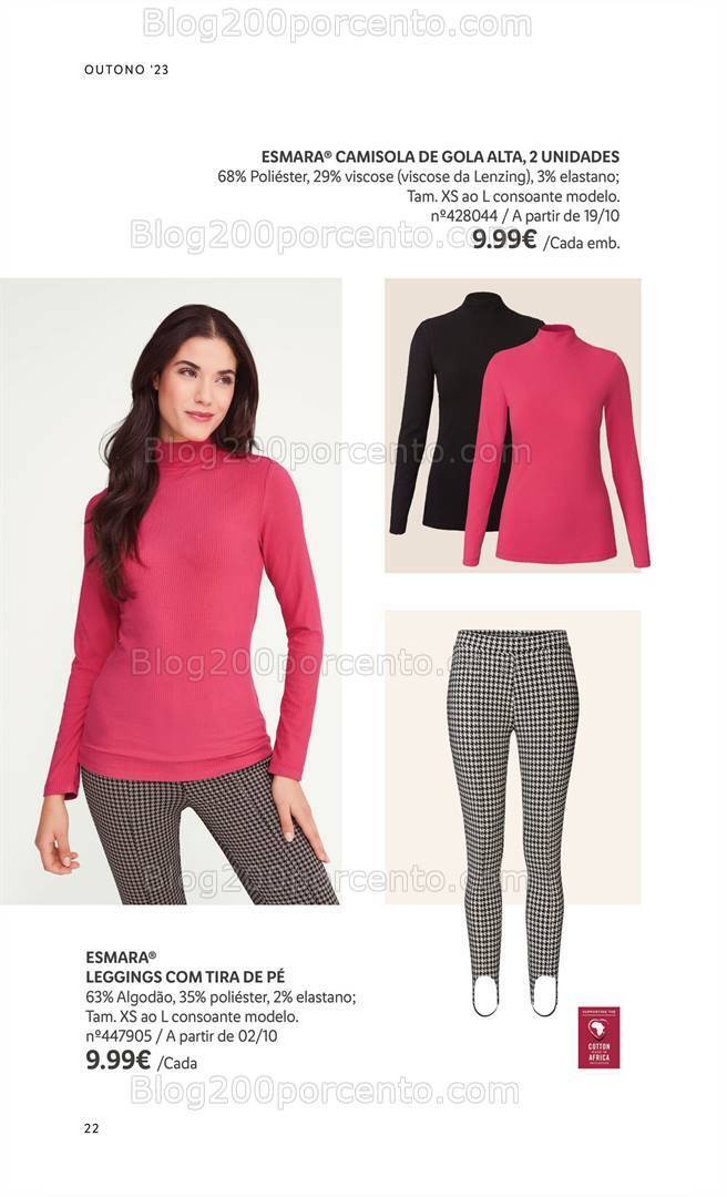 Antevisão Folheto LIDL Moda Outono - Inverno Promoções a partir de 14 setembro