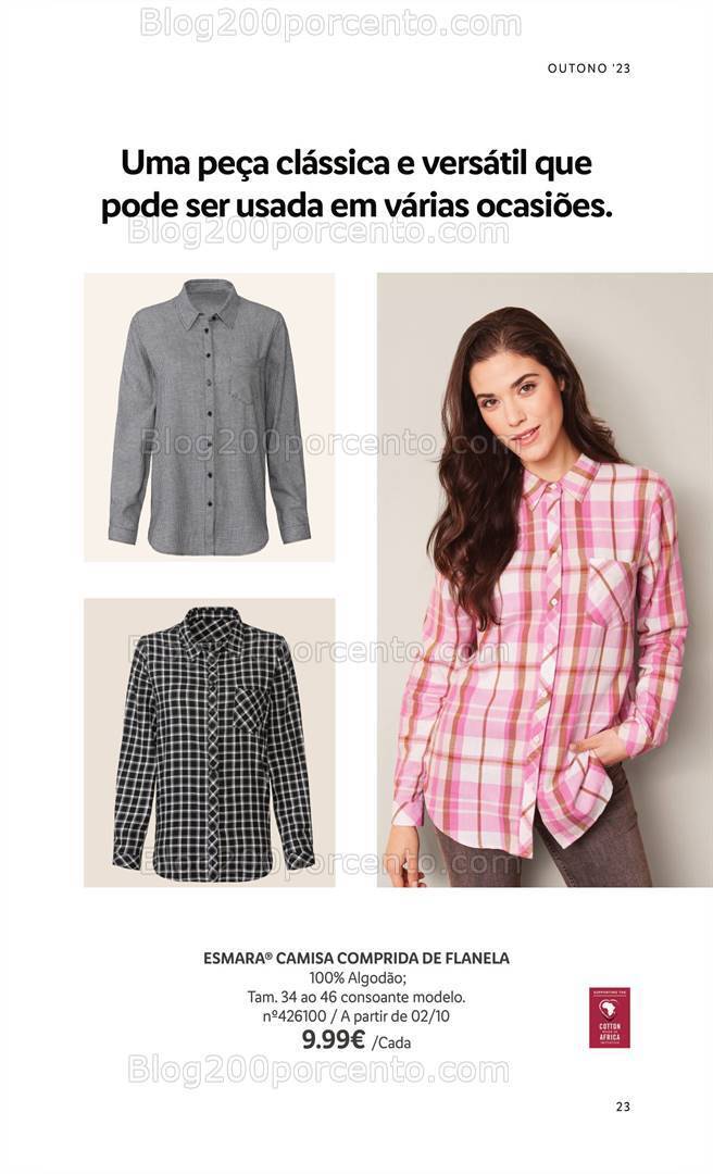 Antevisão Folheto LIDL Moda Outono - Inverno Promoções a partir de 14 setembro