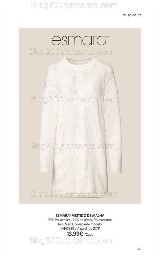 Antevisão Folheto LIDL Moda Outono - Inverno Promoções a partir de 14 setembro