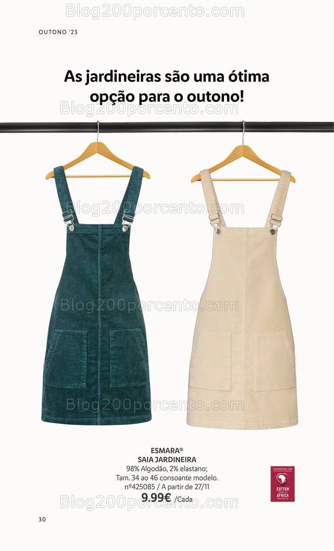 Antevisão Folheto LIDL Moda Outono - Inverno Promoções a partir de 14 setembro