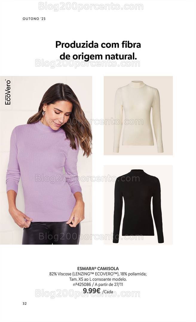 Antevisão Folheto LIDL Moda Outono - Inverno Promoções a partir de 14 setembro