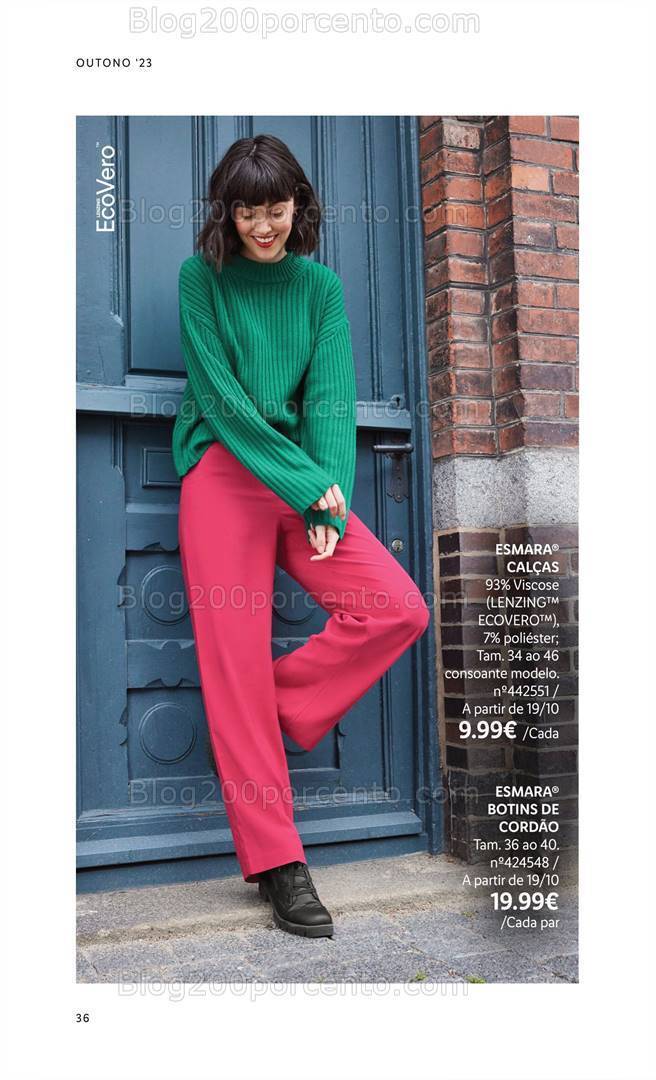 Antevisão Folheto LIDL Moda Outono - Inverno Promoções a partir de 14 setembro