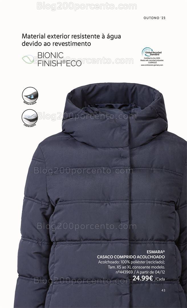 Antevisão Folheto LIDL Moda Outono - Inverno Promoções a partir de 14 setembro