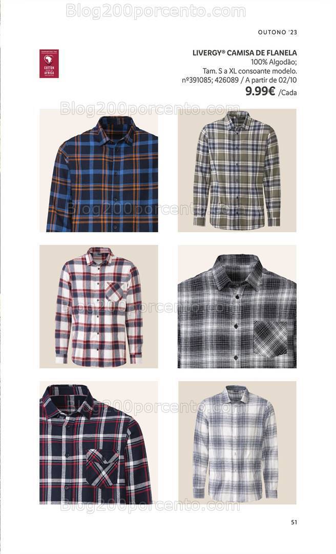 Antevisão Folheto LIDL Moda Outono - Inverno Promoções a partir de 14 setembro