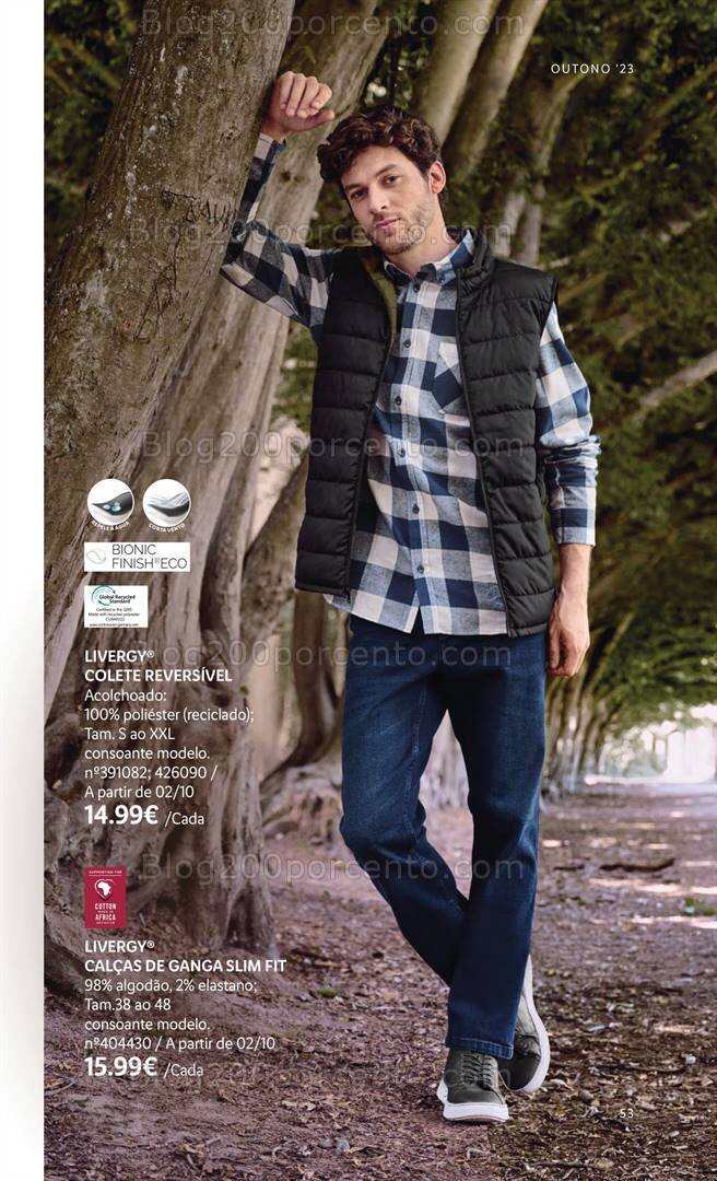 Antevisão Folheto LIDL Moda Outono - Inverno Promoções a partir de 14 setembro