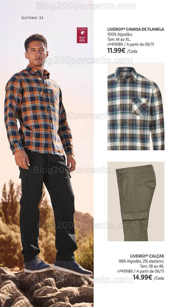 Antevisão Folheto LIDL Moda Outono - Inverno Promoções a partir de 14 setembro