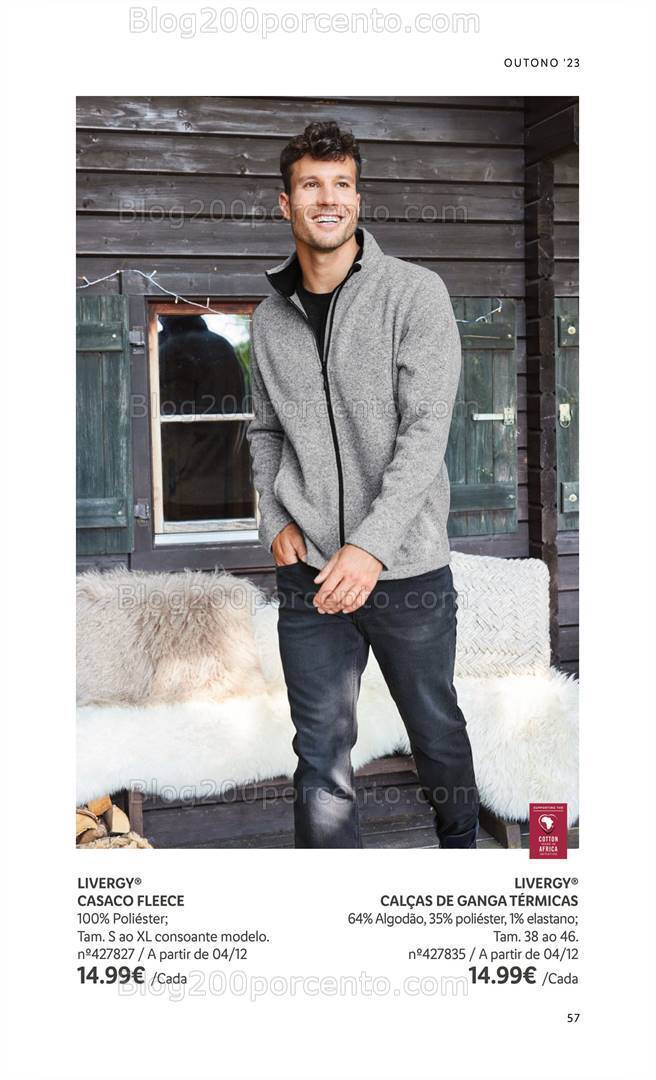 Antevisão Folheto LIDL Moda Outono - Inverno Promoções a partir de 14 setembro