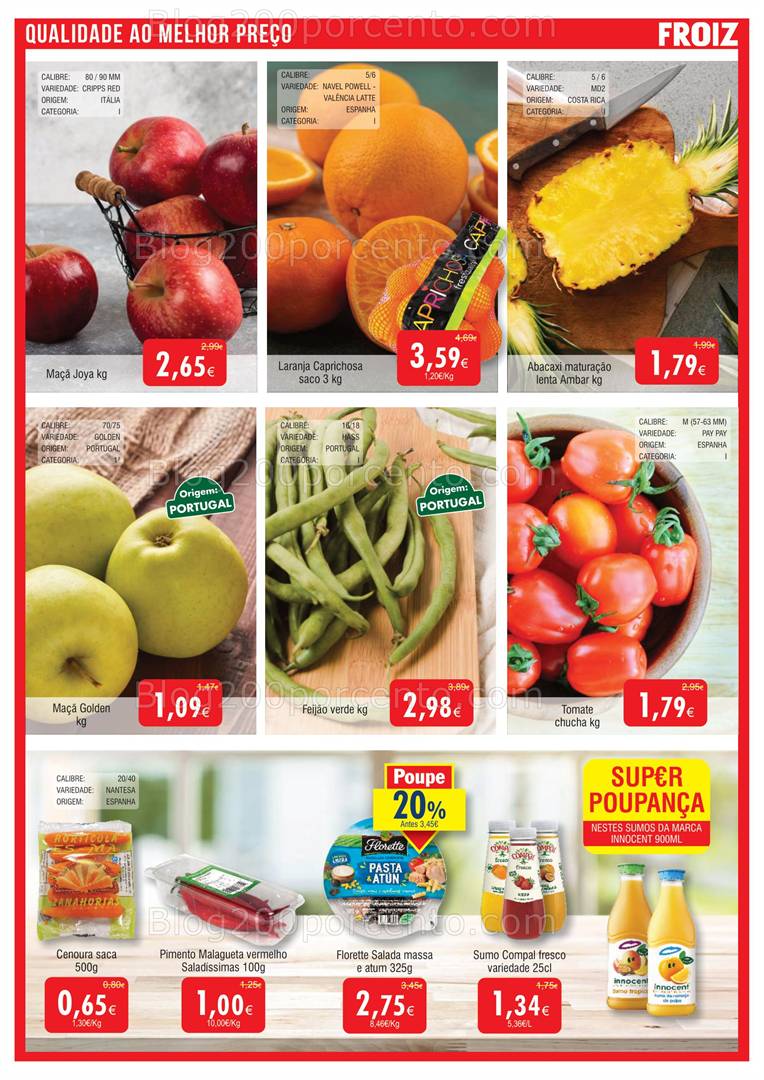 Antevisão Folheto FROIZ Promoções de 8 a 27 maio