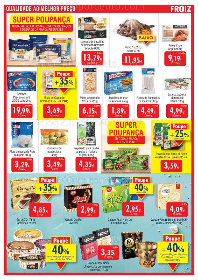 Antevisão Folheto FROIZ Promoções de 8 a 27 maio