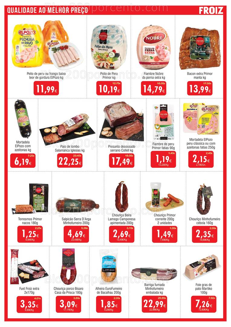 Antevisão Folheto FROIZ Promoções de 8 a 27 maio