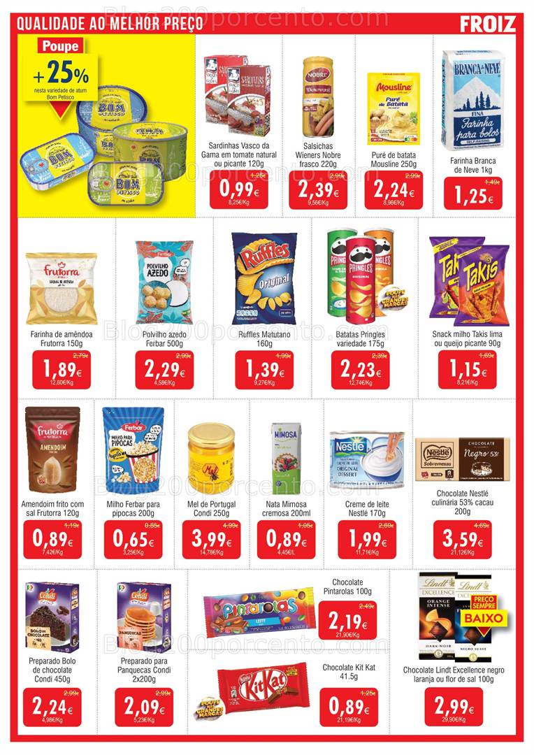 Antevisão Folheto FROIZ Promoções de 8 a 27 maio