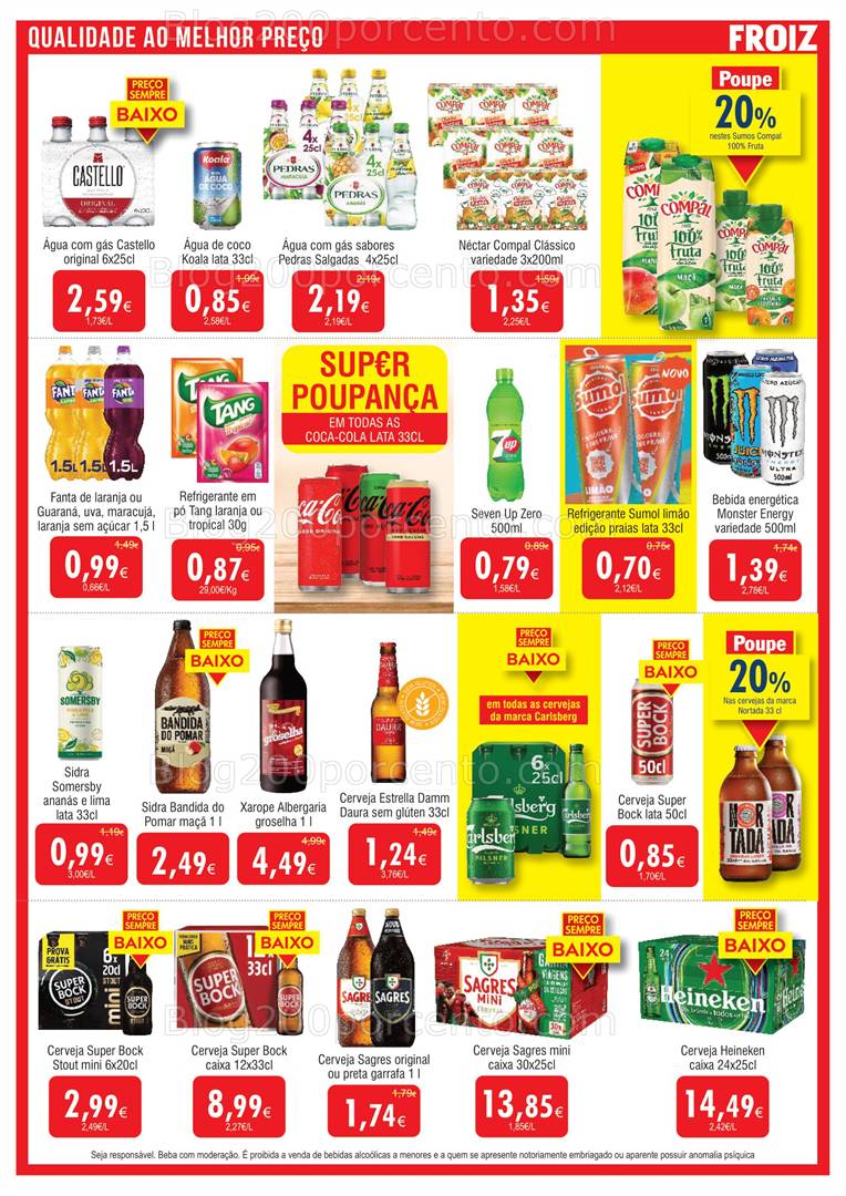 Antevisão Folheto FROIZ Promoções de 8 a 27 maio