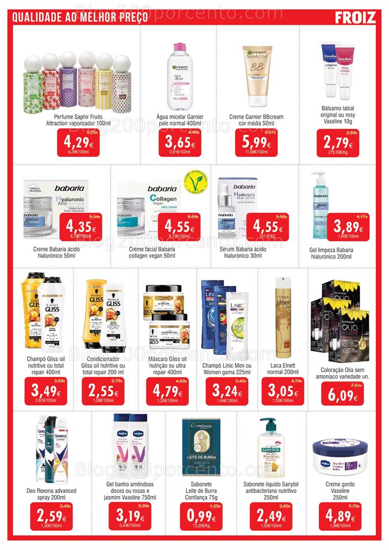 Antevisão Folheto FROIZ Promoções de 8 a 27 maio