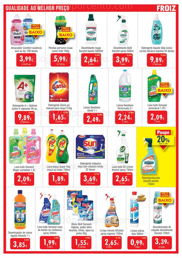 Antevisão Folheto FROIZ Promoções de 8 a 27 maio