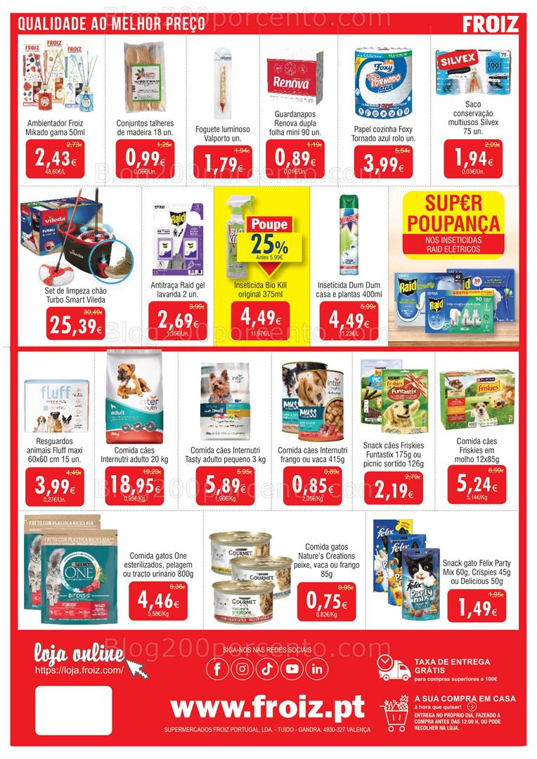 Antevisão Folheto FROIZ Promoções de 8 a 27 maio