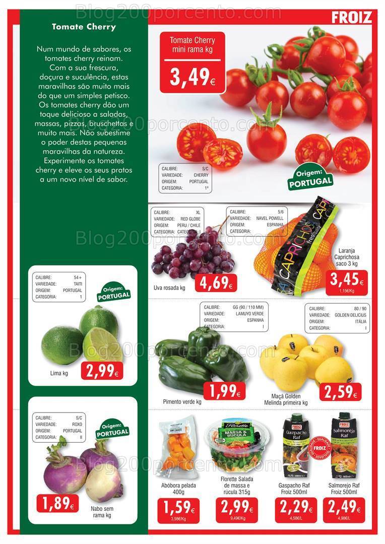 Antevisão Folheto FROIZ Promoções de 23 abril a 8 maio