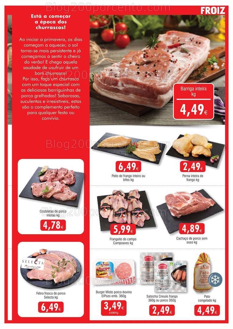 Antevisão Folheto FROIZ Promoções de 23 abril a 8 maio