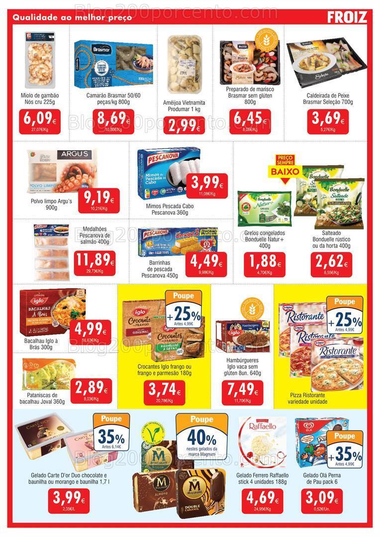 Antevisão Folheto FROIZ Promoções de 23 abril a 8 maio