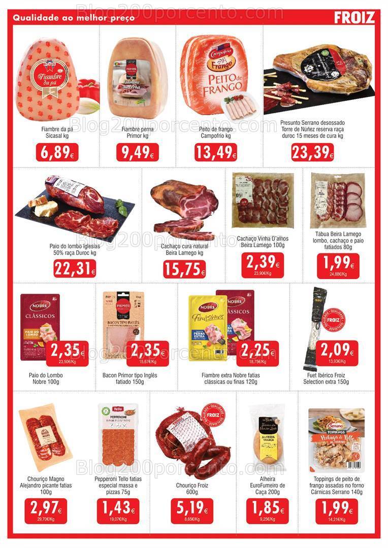 Antevisão Folheto FROIZ Promoções de 23 abril a 8 maio