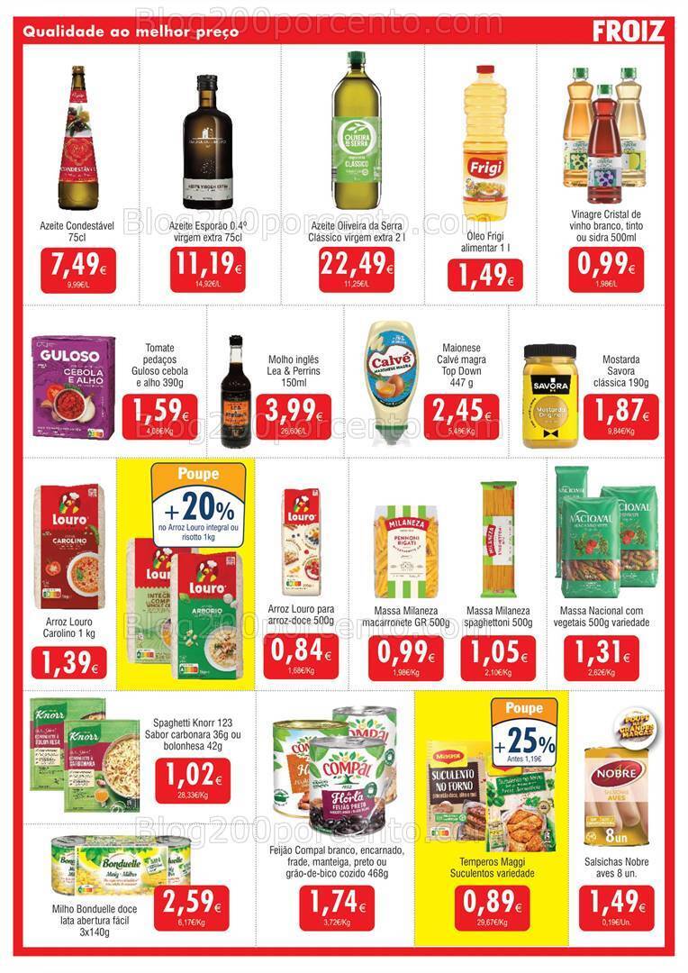Antevisão Folheto FROIZ Promoções de 23 abril a 8 maio