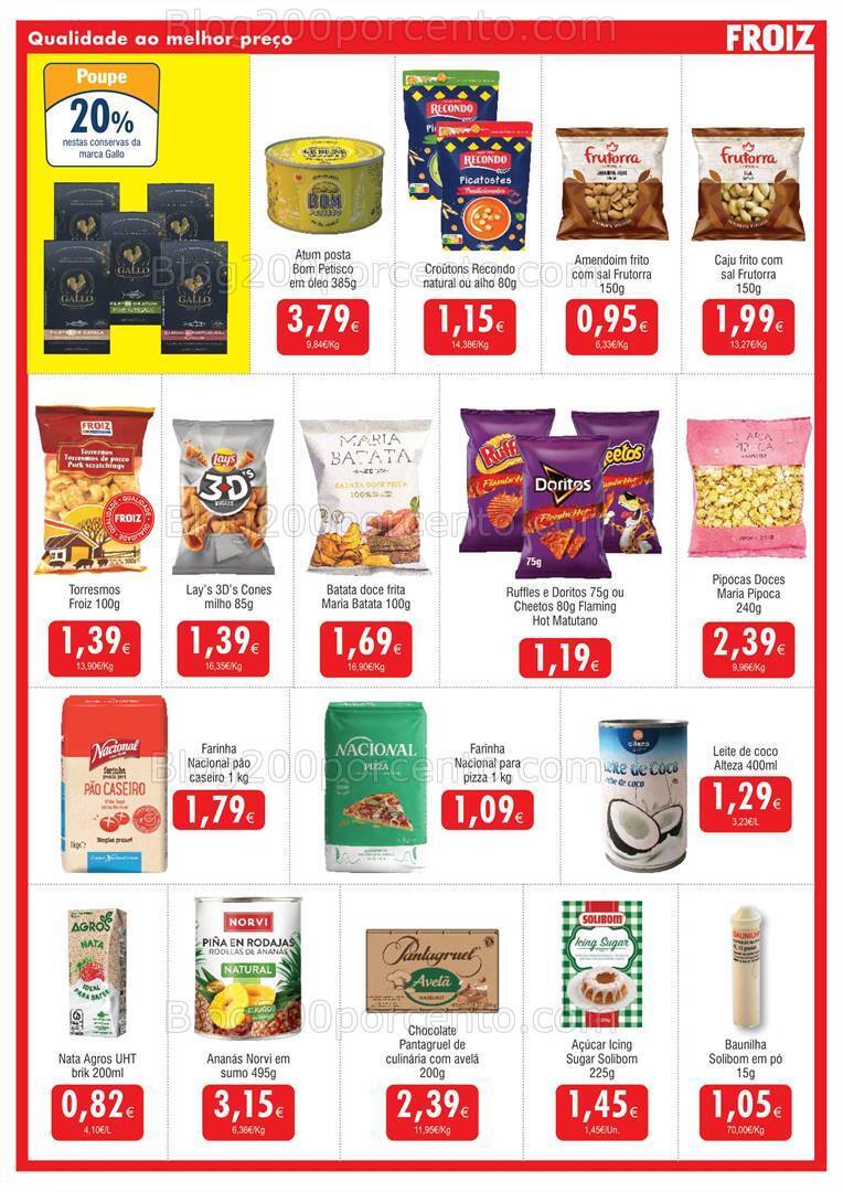 Antevisão Folheto FROIZ Promoções de 23 abril a 8 maio