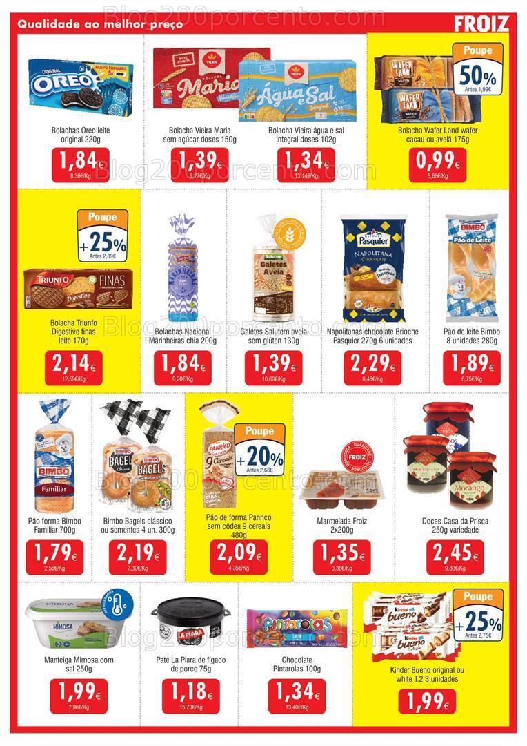 Antevisão Folheto FROIZ Promoções de 23 abril a 8 maio