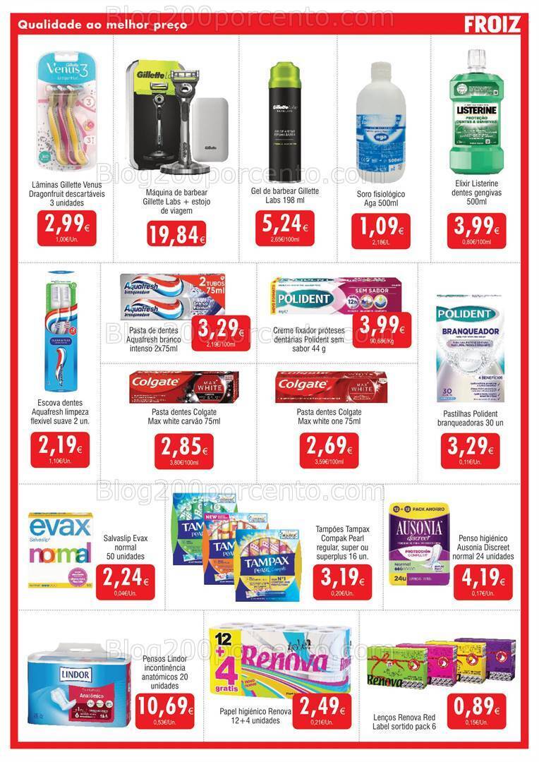 Antevisão Folheto FROIZ Promoções de 23 abril a 8 maio