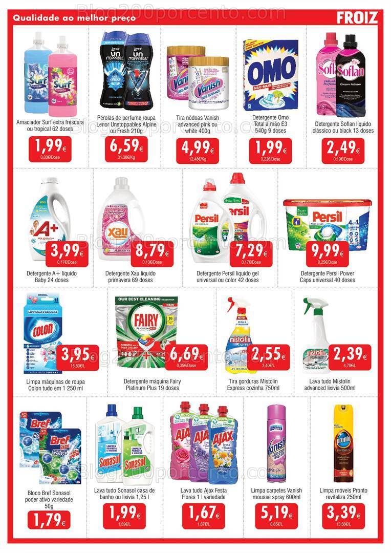 Antevisão Folheto FROIZ Promoções de 23 abril a 8 maio