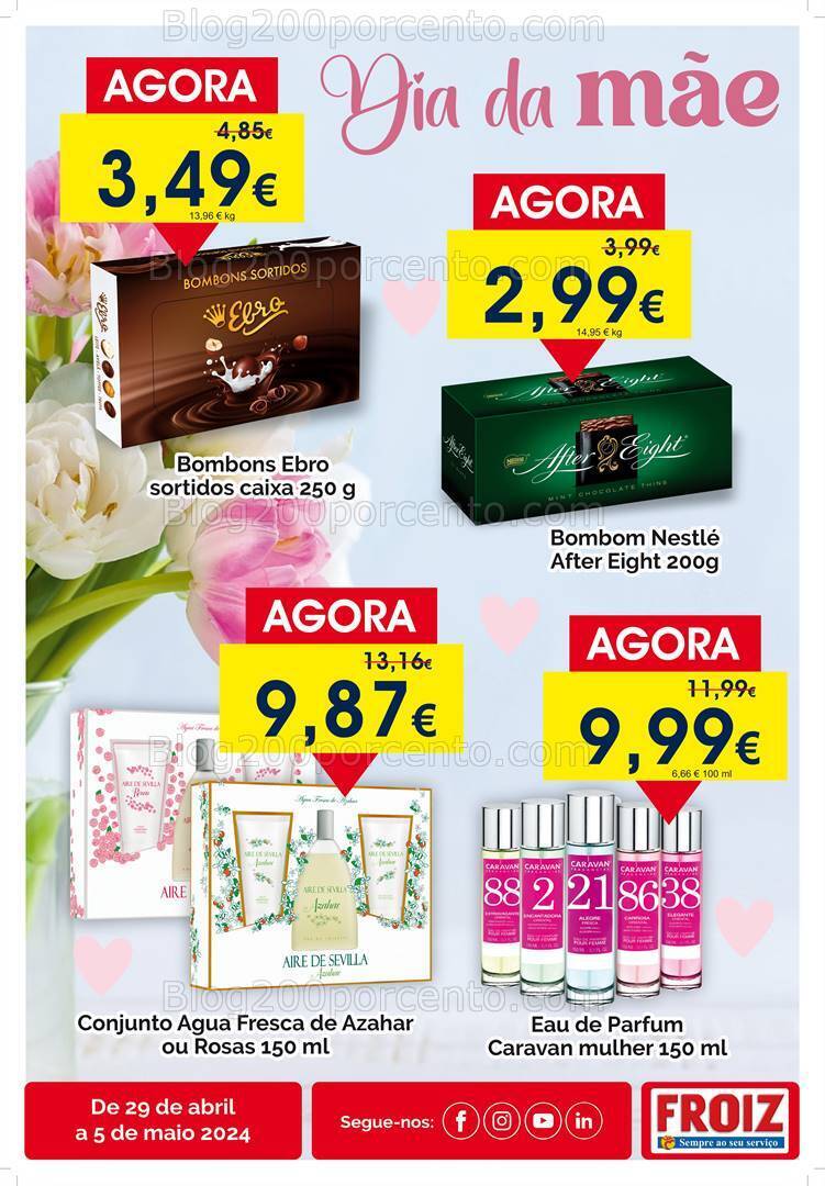 Antevisão Folheto FROIZ Promoções de 29 abril a 5 maio