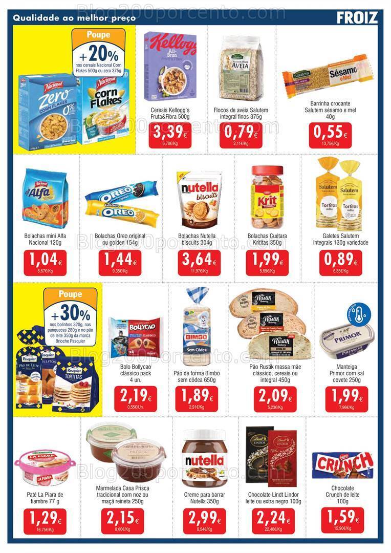 Antevisão Folheto FROIZ Promoções de 9 a 28 maio
