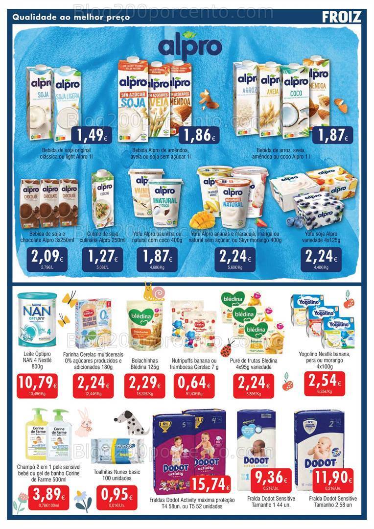 Antevisão Folheto FROIZ Promoções de 9 a 28 maio