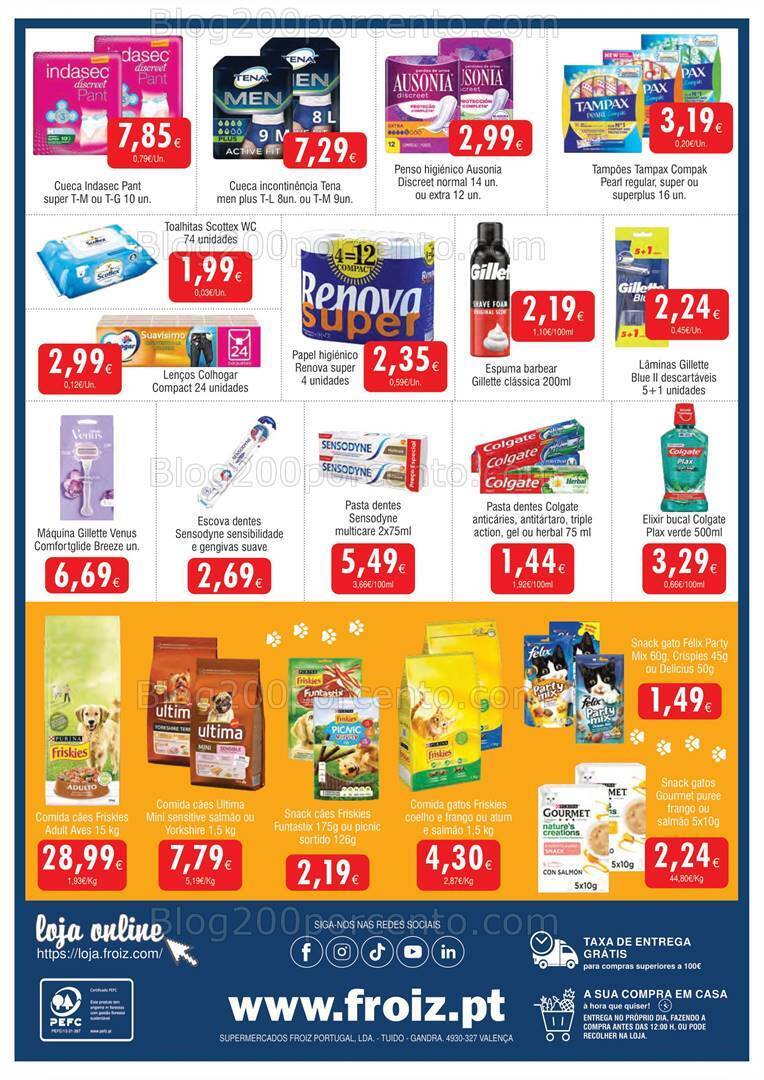 Antevisão Folheto FROIZ Promoções de 9 a 28 maio