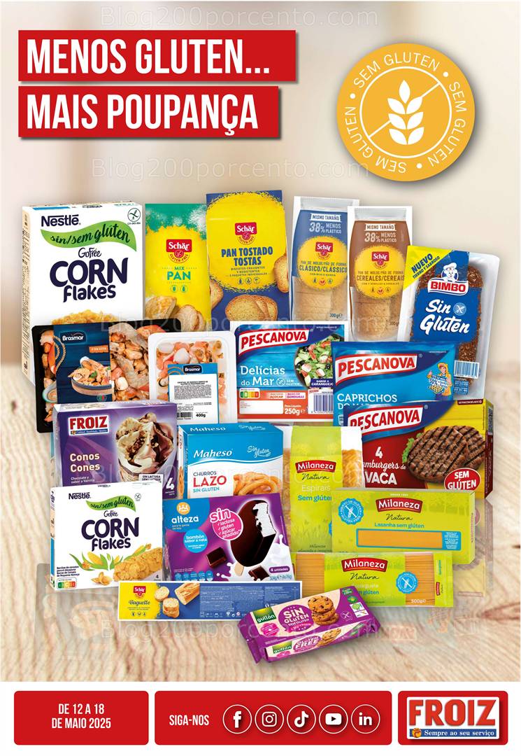 Antevisão Folheto FROIZ Promoções de 12 a 28 maio