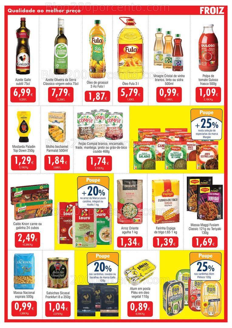 Antevisão Folheto FROIZ Promoções de 29 maio18 junho