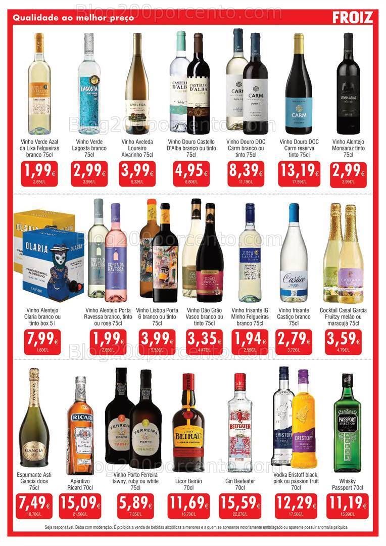 Antevisão Folheto FROIZ Promoções de 29 maio18 junho