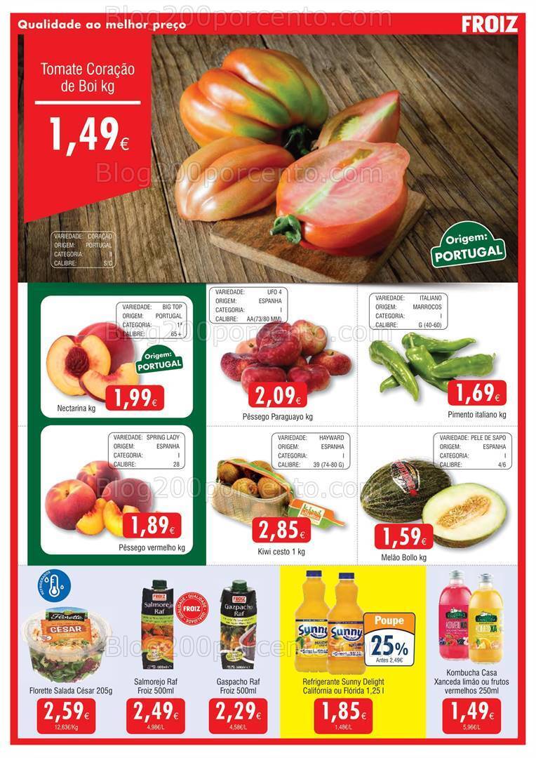 Antevisão Folheto FROIZ Promoções de 19 junho a 9 julho