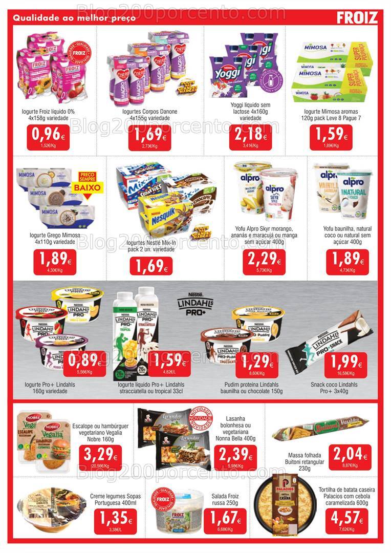 Antevisão Folheto FROIZ Promoções de 31 julho a 20 agosto