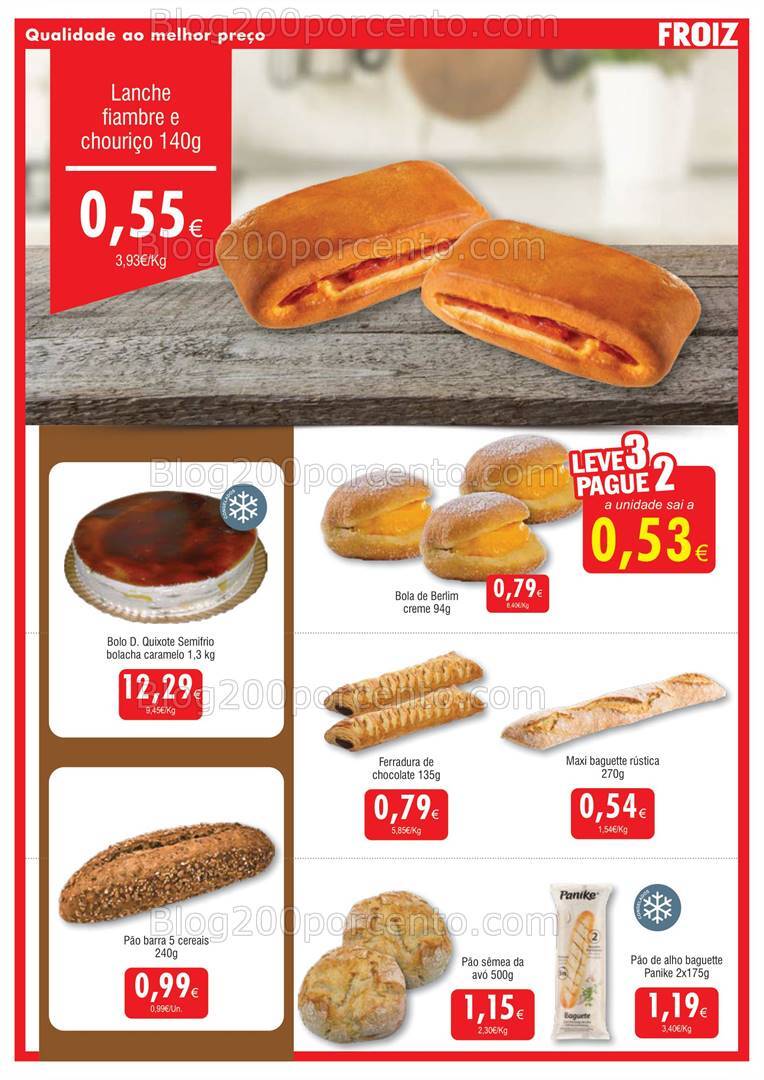 Antevisão Folheto FROIZ Promoções de 31 julho a 20 agosto