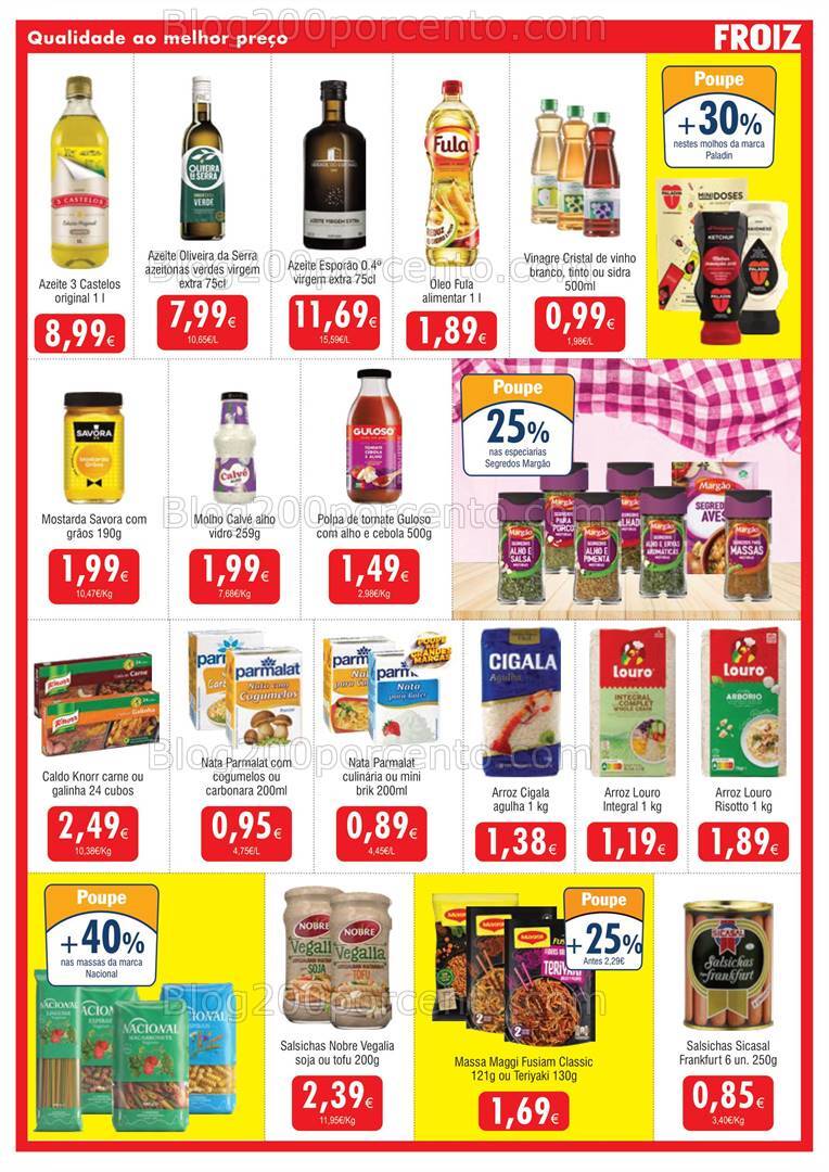 Antevisão Folheto FROIZ Promoções de 31 julho a 20 agosto