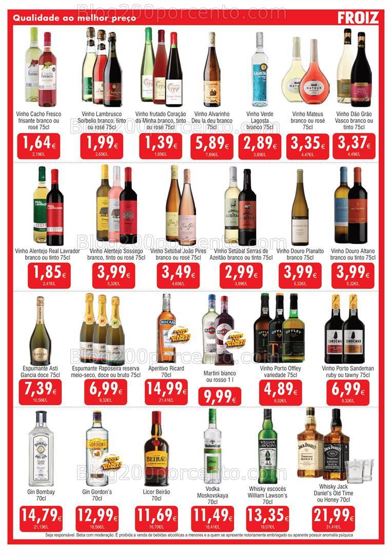 Antevisão Folheto FROIZ Promoções de 31 julho a 20 agosto