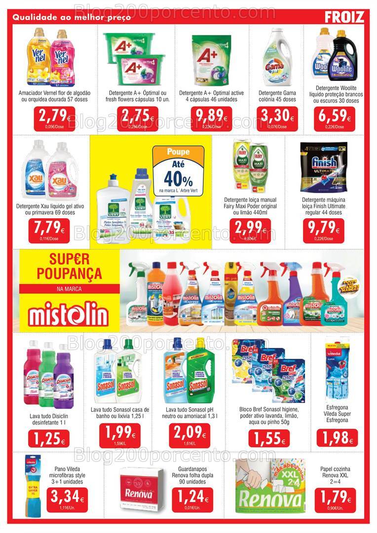 Antevisão Folheto FROIZ Promoções de 31 julho a 20 agosto