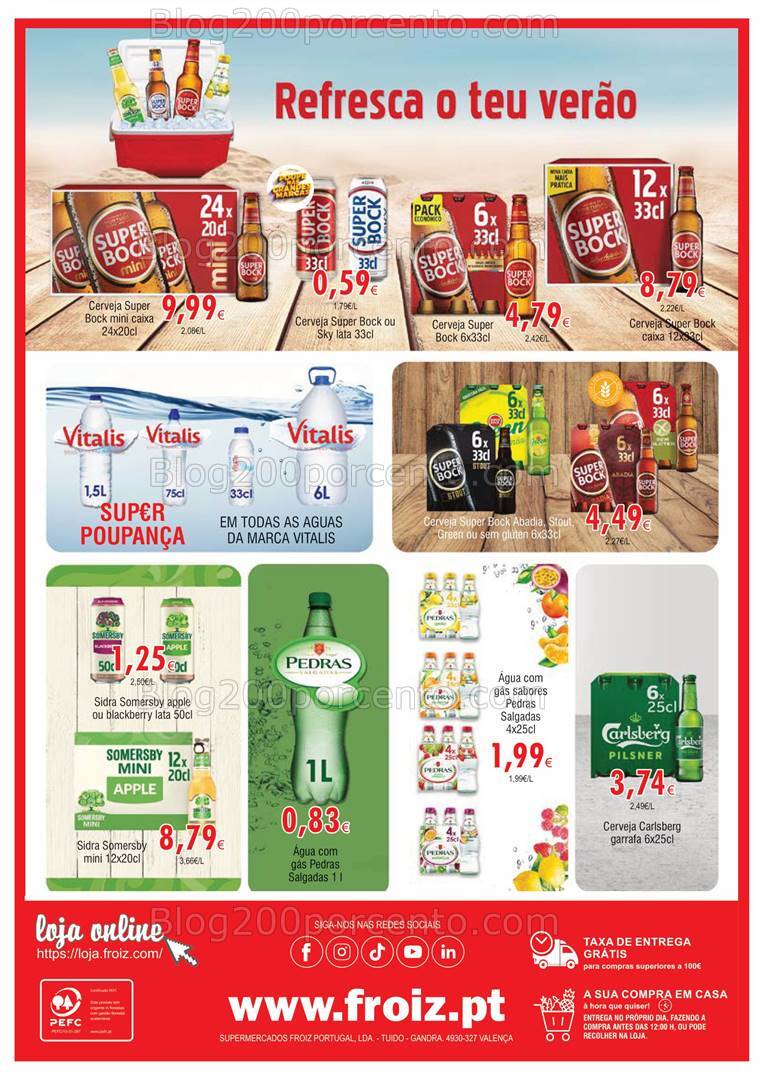 Antevisão Folheto FROIZ Promoções de 31 julho a 20 agosto