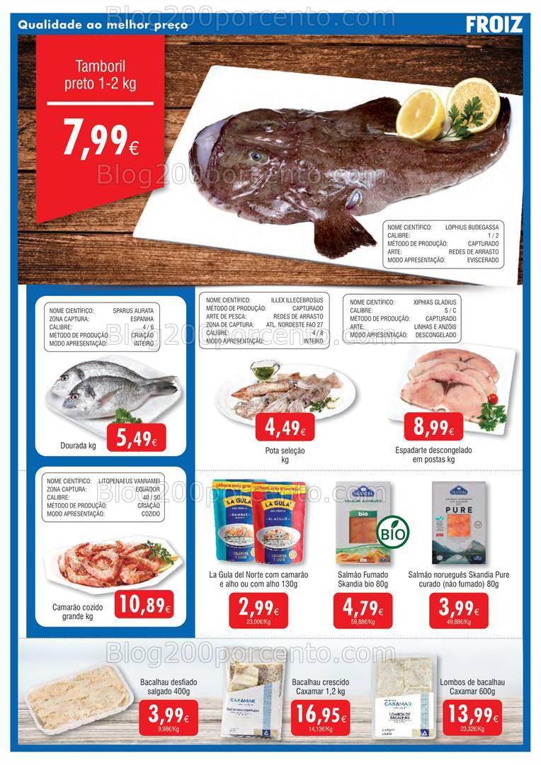 Antevisão Folheto FROIZ Promoções de 10 a 30 outubro