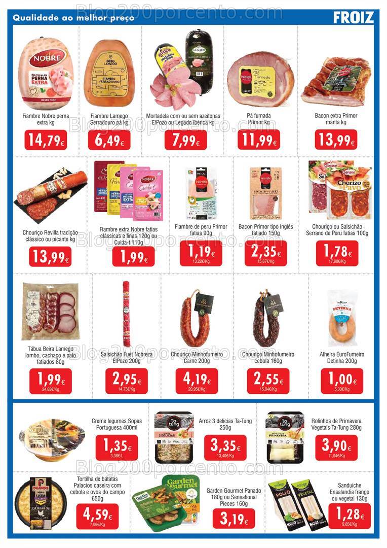 Antevisão Folheto FROIZ Promoções de 10 a 30 outubro