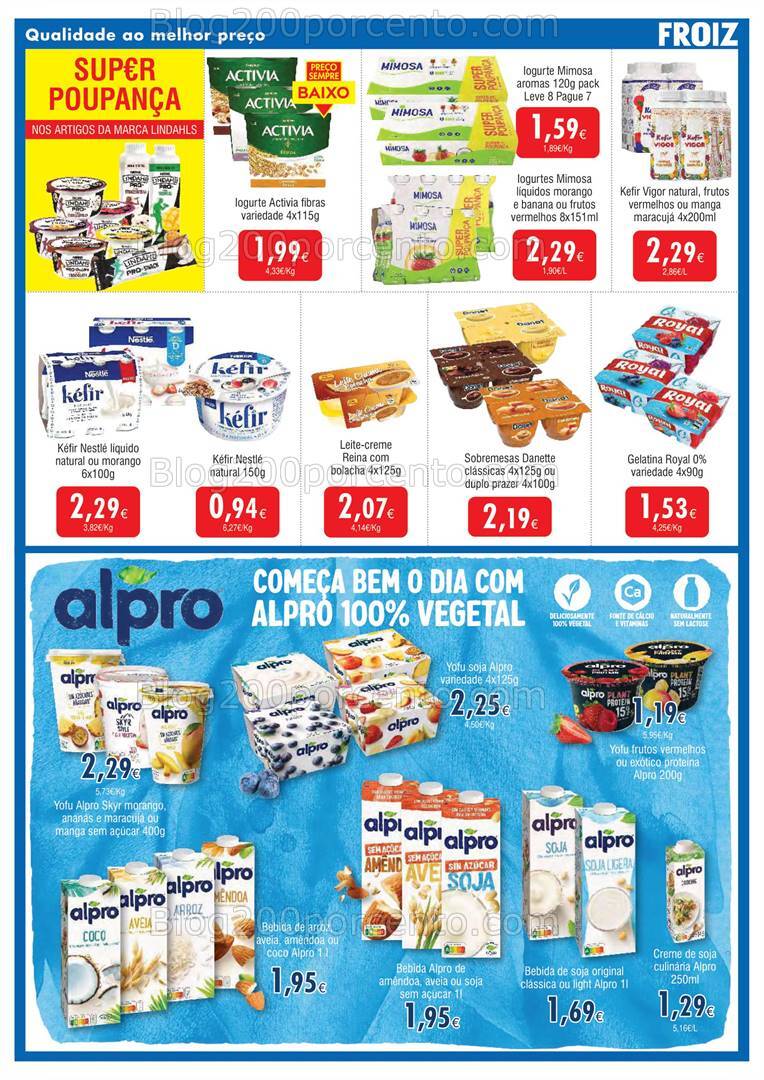 Antevisão Folheto FROIZ Promoções de 10 a 30 outubro