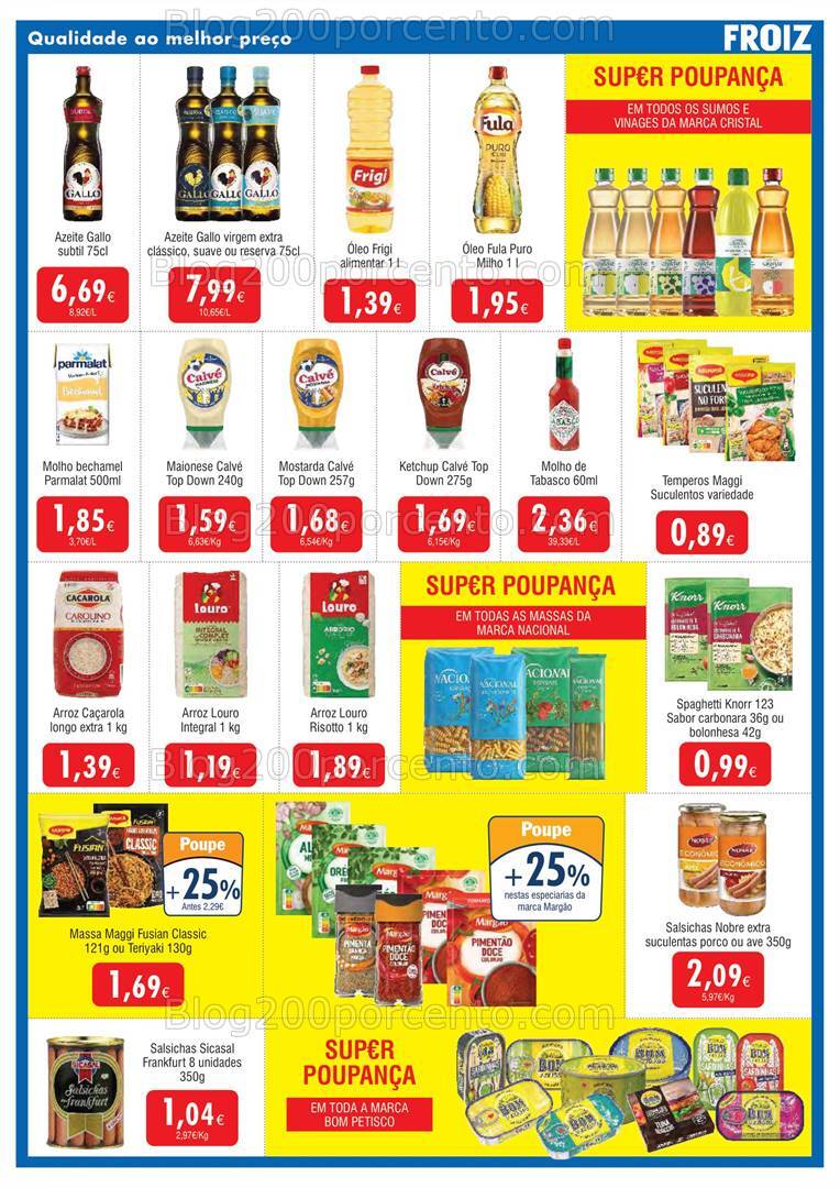 Antevisão Folheto FROIZ Promoções de 10 a 30 outubro