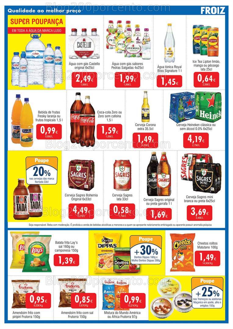 Antevisão Folheto FROIZ Promoções de 10 a 30 outubro