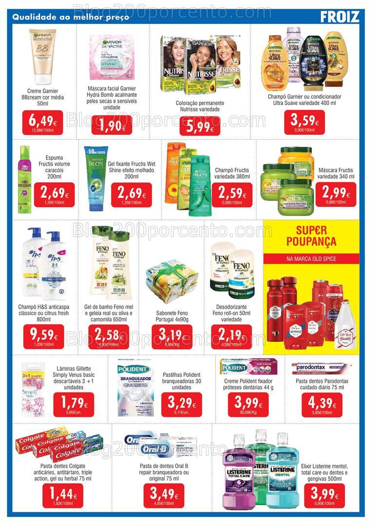 Antevisão Folheto FROIZ Promoções de 10 a 30 outubro